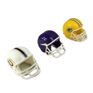 Lot of 3 NFL Mini Helmets